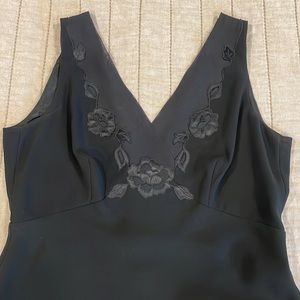 Ann Taylor • A Line Dress, black, size 2